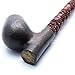 Mr. Brog Beautiful Handmade 19 Inch Long Tobbaco Smoking Pipe - Orient Morta Walnut - Oak Morta Wood