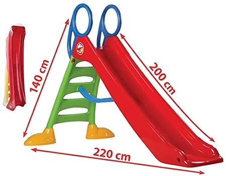 thorberg Rutsche Kinderrutsche Gartenrutsche groß 200cm Rutschbahn (EU Ware)