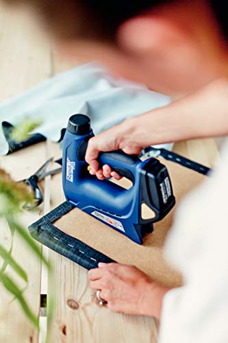 Rapid Akku Tacker BTX530, Hohe Leistung mit 7,2V Li-Ion Akku, für Klammern Typ 53, 6-14mm und Nägel Typ 8 (18Ga) 15mm – Bild 6