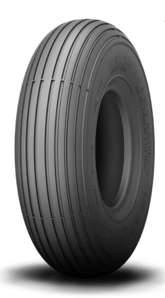 BITS4REASONS 4 INCH TYRE & TUBE SET MULTI RIB SE KENDA K301 4.00-4 4PR TR87 WHEELBARROW TURF GARDEN FIELD SACK TROLLEY SCOOTER 4 INCH RIM — image 1