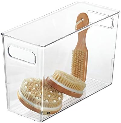 Idesign Linus Bpaフリー プラスチック製 正規逆輸入品 ハンドル付き 深型キッチン収納容器 Xlサイズ 透明