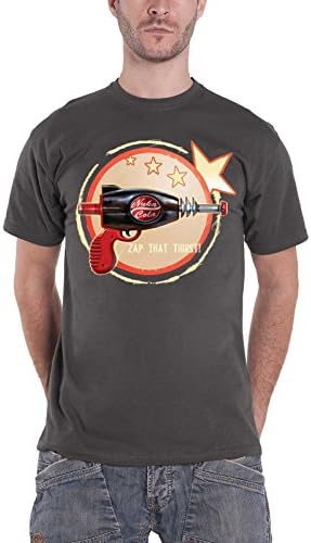 Fallout T Shirt Nuka Cola Zap That Thirst Official Ps4 Xbox Mens