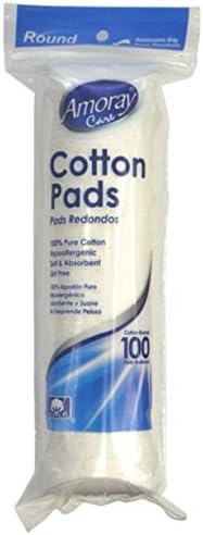 Pure Cotton Rounds for Baby Care And Makeup Care and An Essential for Any Household, 100 Count