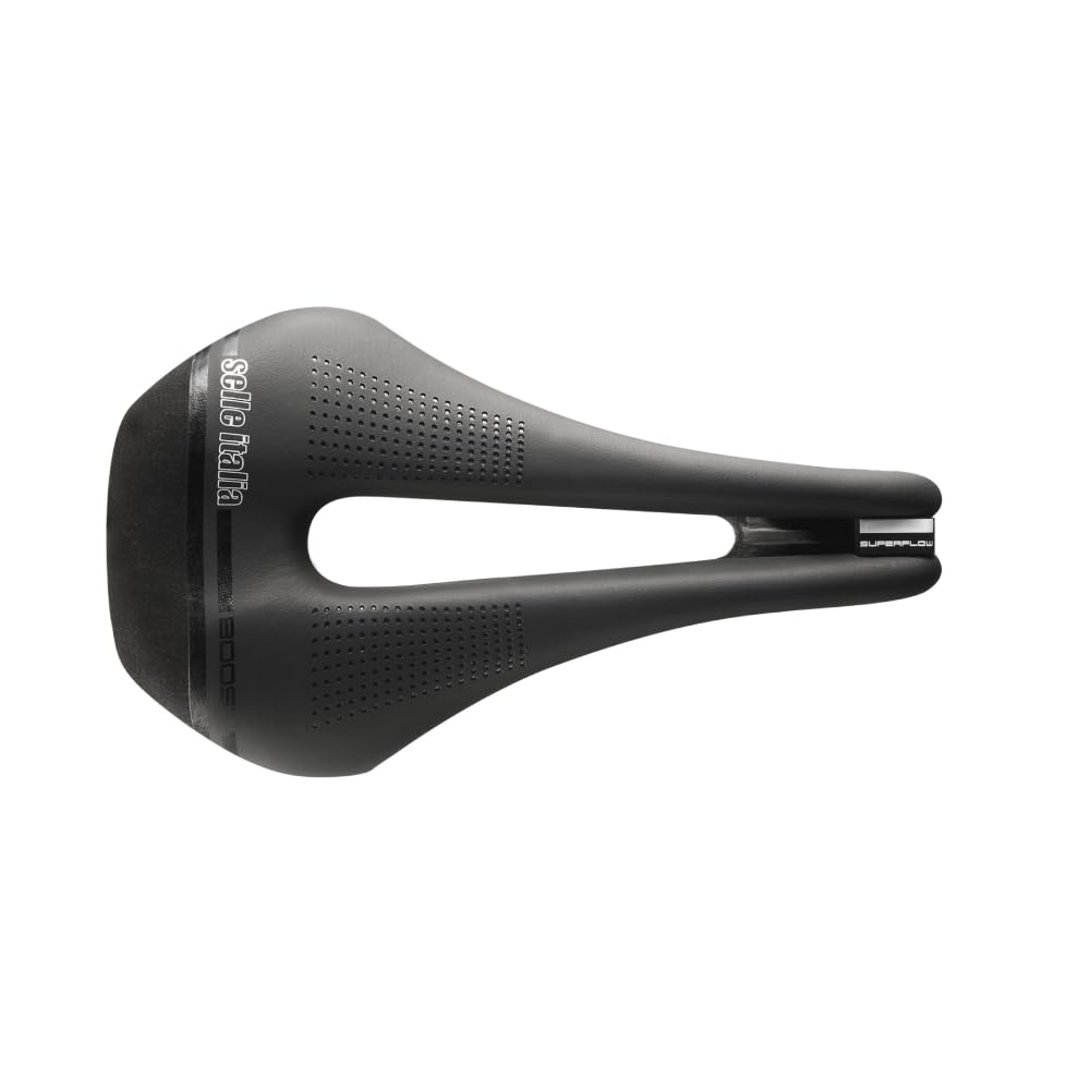 Selle Italia Novus Boost Kit Carbonio Superflow CK7X9 Bike Saddle, Black, Size S3