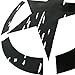 Opar Front Hood US Army Star Black Five Star 19.7