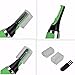 Nose Ear Face Neck Eyebrow Hair Trimmer Unisex LED Lights Shaver Clipper Cleane