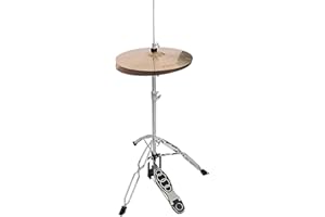 COOBL Professional Foldable Hi-Hat Stand,Control Style Drum Hi-Hat Cymbal Stand with Pedal (Cymbals not included)