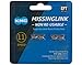 KMC Missing Link 7,8,9,10,11,12 Speed Silver/Gold (New Blue Packing)