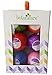 Bath Bombs Gift Set by Botanicare - Luxury Bath Fizzies, Vegan, All Natural, Made with Essential Oils, Lavender, Peppermint, Vanilla, Rose, Grapefruit, Lime
