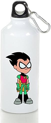 Teen Titan Go Robin Aluminum Vacuum Insulated Sport Bottle White