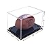 Better Display Cases Clear Acrylic Football Display Case with Black Risers (A004-BR)