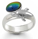 Magic Dolphin Band Mood Ring (Adjustable Size)