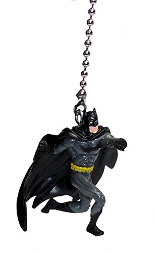 DC comics SUPER HERO superhero character vinyl Ceiling FAN PULL light chain (Batman running)