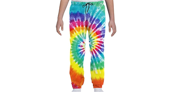 Rainbow Tie Dye Youth Sweatpants Boys 