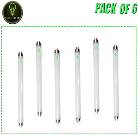 Perlite Lighting (Pack of 6) F13T5WW 13-Watt T5 30k Miniature BI-PIN Base Light Bulb