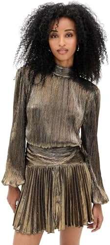 amarylis sparkle knit mock neck mini dress Ramy Brook Women's Amarylis Sparkle Knit Mini Dress, Gold Knit, XXS at  Amazon Women's Clothing store