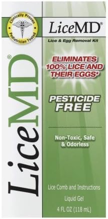 LiceMD Lice &amp; Egg Removal Kit 4 fl oz