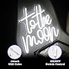 Looklight This is Our Happy Place Neon Signs Warm White LED Neon Signs for Wall Decor,USB Happy