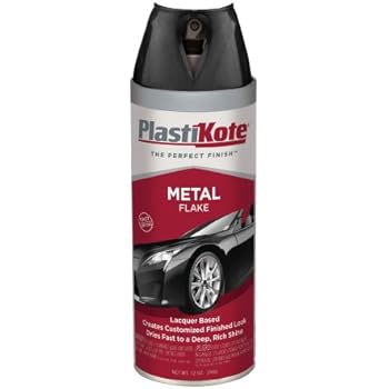 blue metal flake spray paint