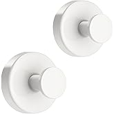 Swodition Suction Cup Hooks for Hanging, for Shower, Bathroom Shower Hooks for Glass Windows, Mirror, Tile, Adhesive Towel Ho