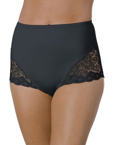 Bali Women’s Firm Control Shapewear Brief with Lace Fajas 2-Pack DFX054