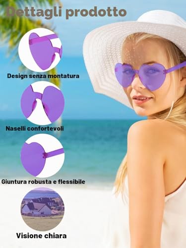 BIRDDIE Sunglasses Party Glasses
