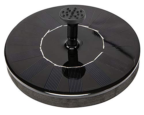 The Paragon Solar Fountain Pump, Free Standing Solar Powered Bird Bath Fountain Water Pump, Solar Outdoor Floating Fountain Pump Kit, for Garden, Pool, Pond, Patio Decoration