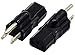 zdyCGTime 3 Prong USA C13 to NEMA 5-15P Plug Power Adapter for Standard Computer Power Adapter 10A/125V (XH-A03-1) (NEMA 5-15P to IEC 60320-C13)(2 Pack) primary