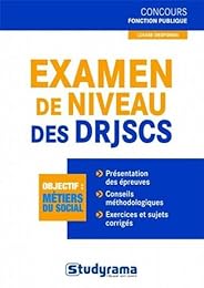 Examen de niveau de DRJSCS