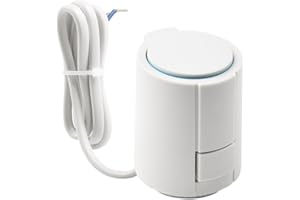 230V 24V HVAC Electric Heating Actuator for Floor Heating Water Valve and Manifold Control, Low Power Consumption, Suitable f