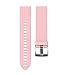 Wearable4U 20mm Garmin Fenix 5S / Fenix 5S Sapphire Quick Release Easy Fit Silicone Replacement Watch Band (Pastel Pink)