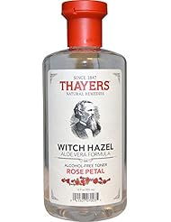 THAYERS Rose Petal Witch Hazel Toner - Alcohol Free & Organic Aloe Vera