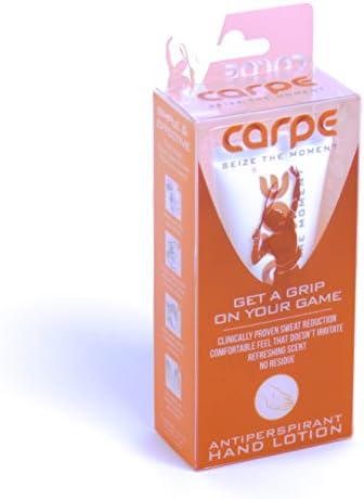 Carpe Antiperspirant Hand Lotion for Tennis Players, Get a strong, non-slip grip on your racket, Very effective and long-lasting