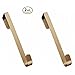Hangorize® Premium Metal Over The Door Christmas Wreath Hanger 12 Inches - 3 Hooks Per Pack (Gold)