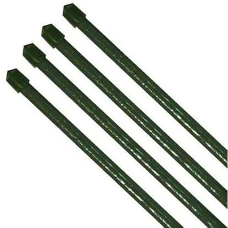 10x Pflanzstab Pflanzenstab Pflanzstäbe grün Ø 11 x 900 mm