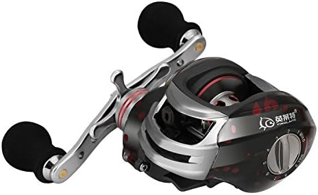 YLT Baitcasting Fishing Reel Bearings Casting Reels Right/Left Handed Baitcast Fishing Reel Baitcaster (Right hand)