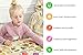 QUOKKA Wooden Puzzles for Toddlers 1-3 - 6 Toddler Peg Puzzles Ages 2-4 - Montessori Toy for Kids Ages 3-5 with Animal, Fruits, Geometric Shapes - Educational Preschool Game Gift for Childrens