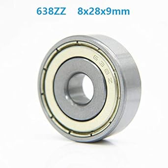 Подшипник 638z размеры