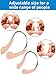 Nose Clip Swimming Competition Protector Nose Clips Swimming Nose Plugs for Adults Kids Using, Beige (16 Pieces)