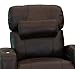 Octane Seating OCT BR Octane Brown Leather Head and Neck Pillow