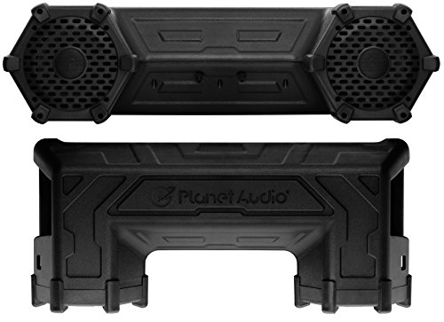 Planet Audio PATV65 Bluetooth, Amplified Sound System, Waterproof Speakers & Tweeters, Bluetooth Remote, Ideal For ATV/UTV