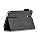 Galaxy Tab 3 Lite 7.0 / Galaxy Tab E Lite 7.0 Case - SHEROX Premium Folio Leather Case for Samsung Galaxy Tab 3 Lite 7.0 / Galaxy Tab E Lite 7.0 Inch Android Tablet + Free Stylus Touch Pen (Black)