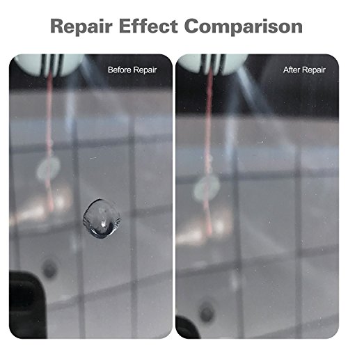 AUTOPDR DIY Car Windshield Repair Kit Atutomotive Glass Repair Tools Auto Windscreen Chips and Cracks Repair Tools Set (Easy to use) - Thumbnail 7