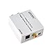 J-Tech Digital ® Premium Quality RCA L/R Analog Audio to Optical SPDIF/Coaxial Digital Converter with 3.5mm Jack Support Headphone/Speaker Outputs (Analog to Digital)