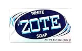 Zote White Laundry Bar Soap, Net WT 14.1