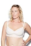 The Dairy Fairy Ayla: Underwire Nursing and Hands-Free Pumping Bra, X-Large / 5, Cream