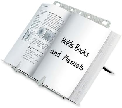 Wholesale CASE of 15 - Fellowes Booklift Copyholders-Booklift Copyholder, 11-5/8"x2"x9-5/8", Platinum