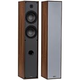 Dayton Audio Classic T65 Floor-Standing Tower Speaker Pair (Wood)