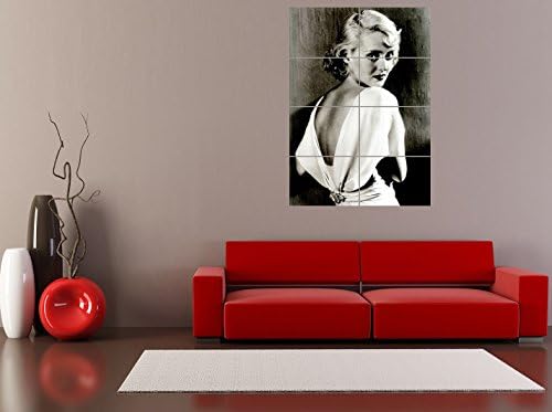 PANEL ART PRINT VINTAGE PHOTOGRAPH GRAPHY PORTRAIT BETTE DAVIS HOLLYWOOD ACTRESS USA REPRODUCTION POSTER OZ4781