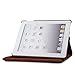 Aurora® Auto Sleep/Wake Function 360 Degree Rotating Smart Case Cover for 9.7 inch iPad Air/ iPad 5 with a Stylus as a Gift--Brown